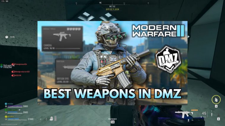 best dmz guns