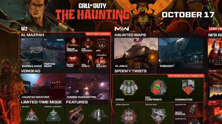 everything coming in the haunting event modern warfare 2