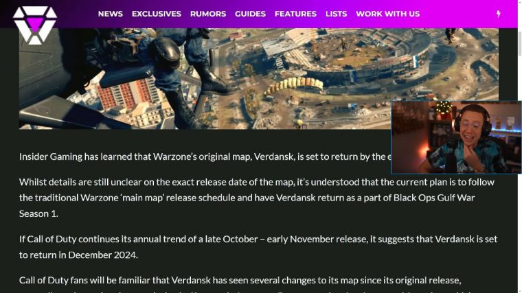 is verdansk coming back in mw3