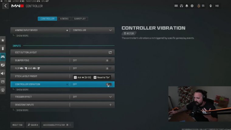 best mw3 controller settings