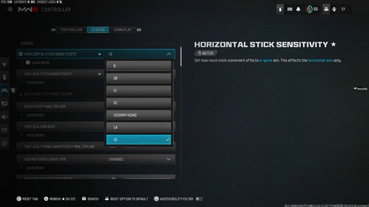 best settings console