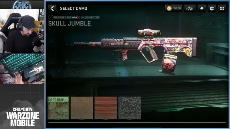 warzone mobile camo grind