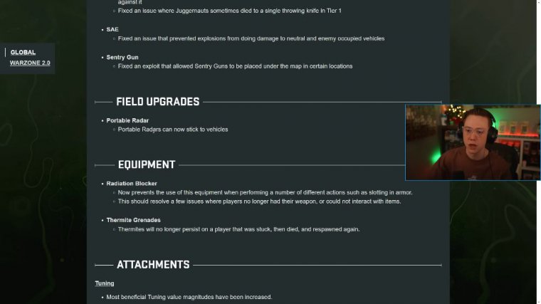 New attachment changes & tuning updates in mw2 & warzone 2
