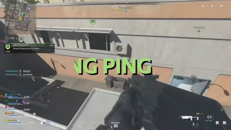 Ping everything, & adjust ping color