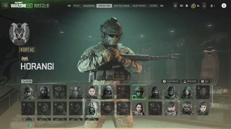 Other operator skins