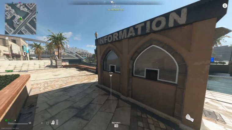 North canals info booth key location