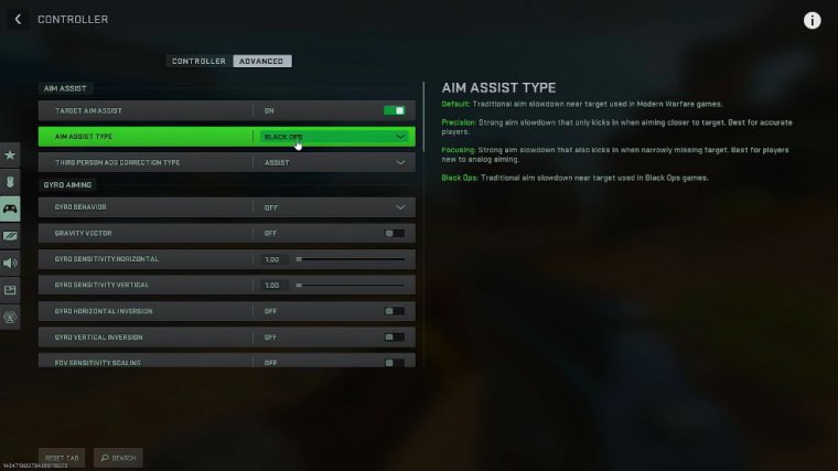 Best aim assist settings