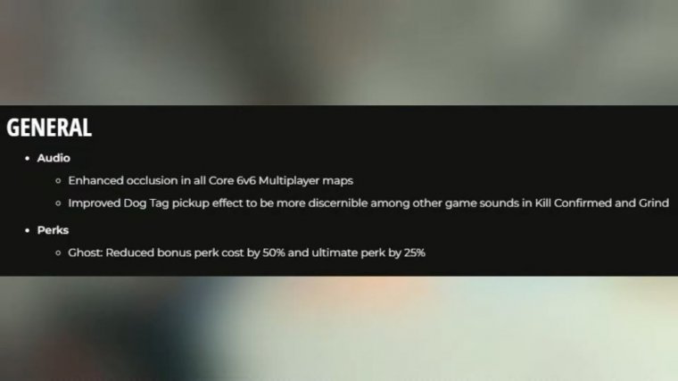 Multiplayer patch notes