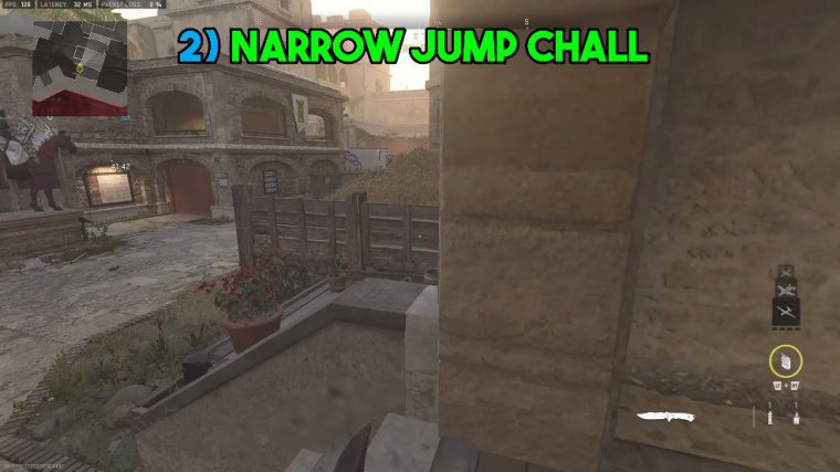 Narrow jump chall