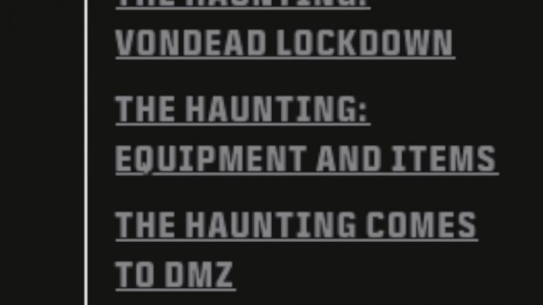 Download & file size for the mw2 haunting