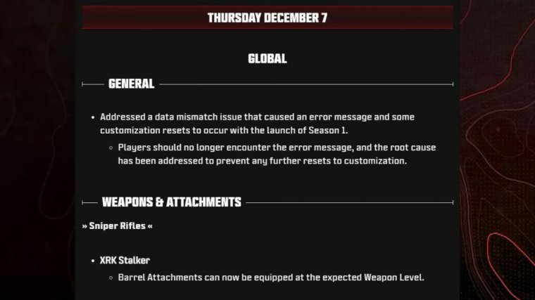 Surprise mw3 update patch notes