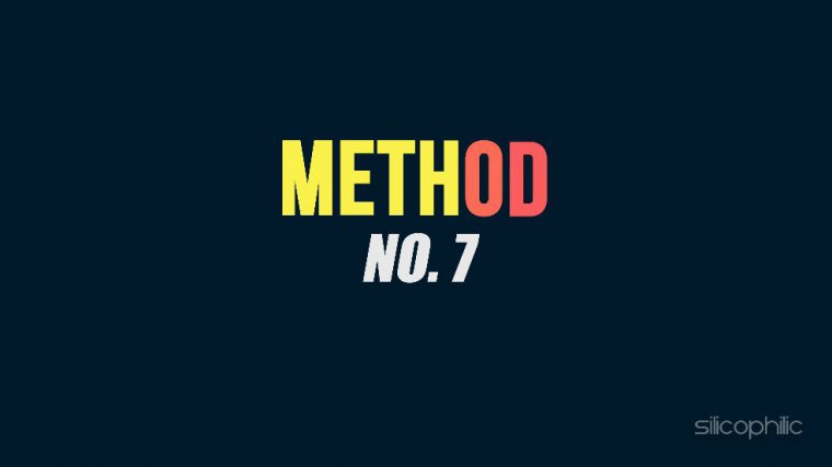 Method 7