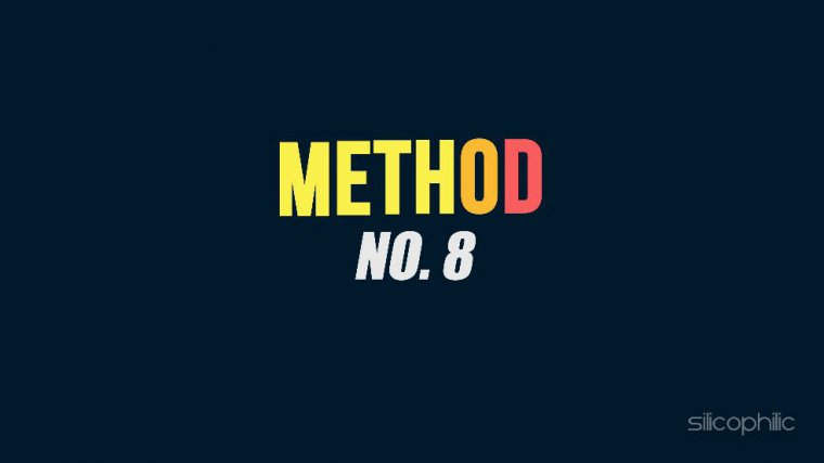 Method 8
