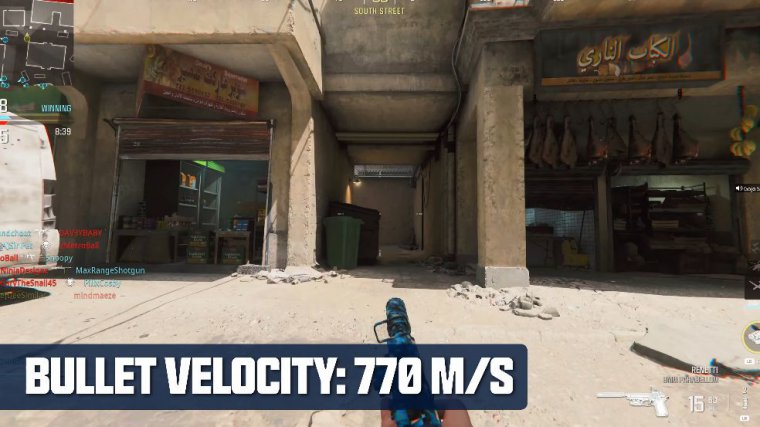 Stats - accuracy & bullet velocity