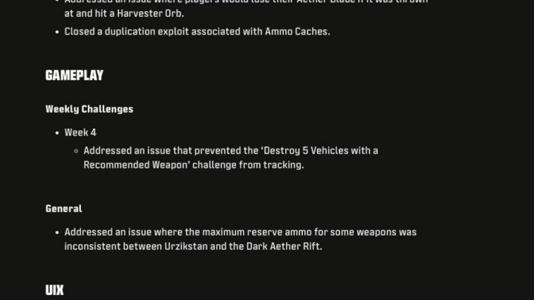 Pre s1 reloaded zombie patch notes