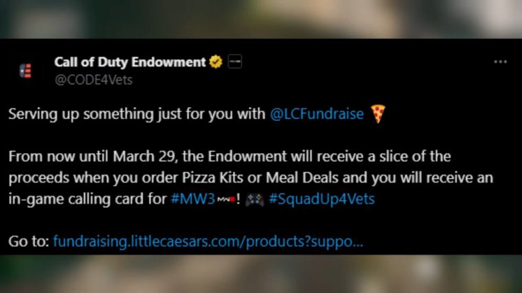 New cod x little caesars promotion & reward