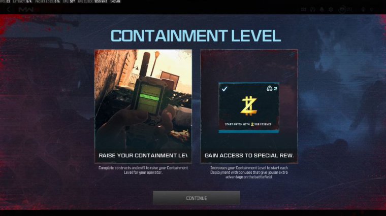 Mw3 zombies containment level feature (exfil streak rewards)