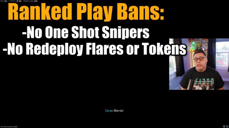 Ranked play bans