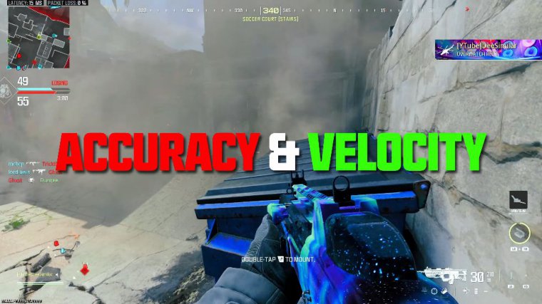 Stats: accuracy & bullet velocity