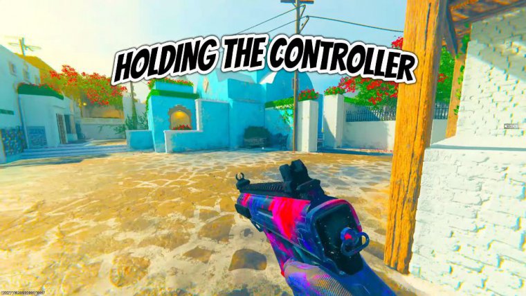 How to hold the controller
