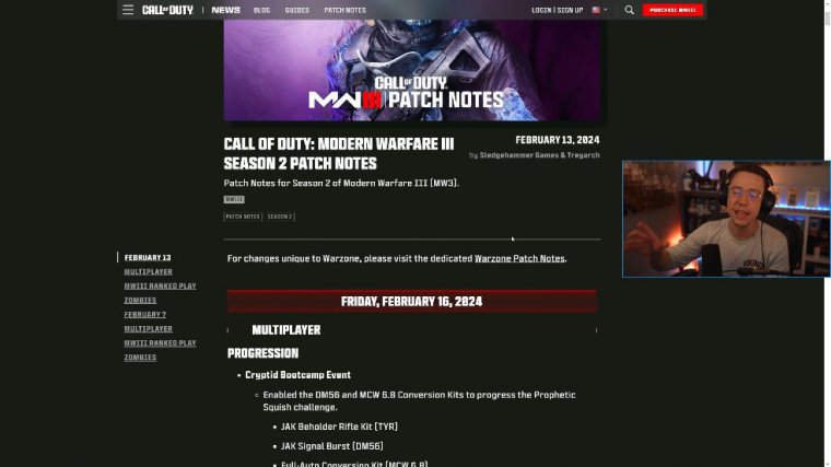 New modern warfare 3 multiplayer update patch notes