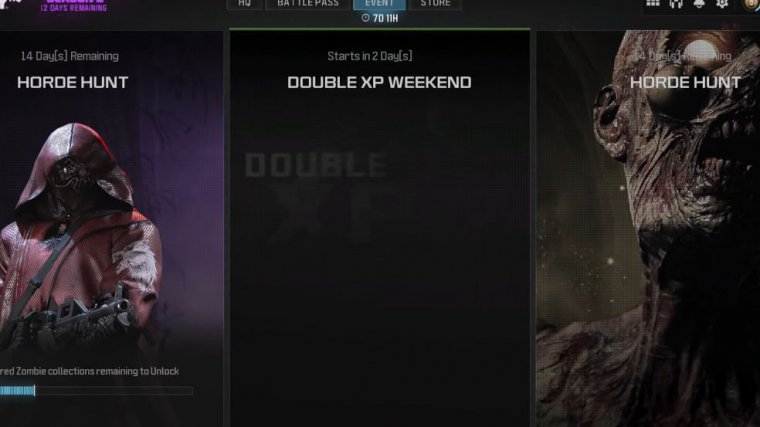 Next double xp weekend revealed