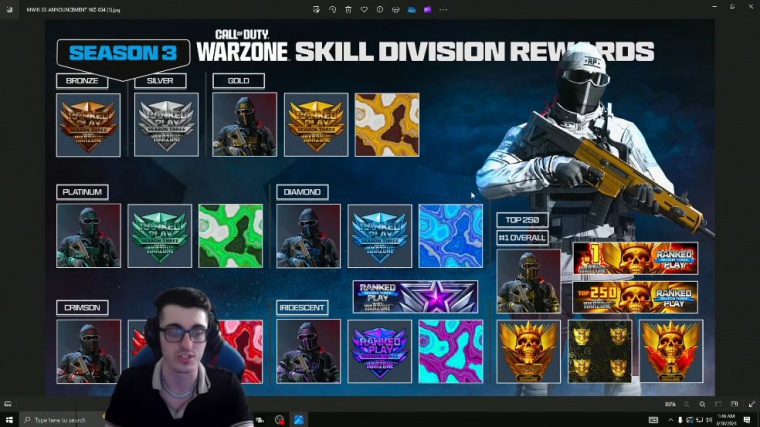 Season 3 wz division rewards