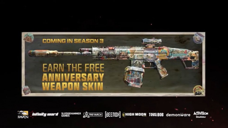 New free warzone anniversary rewards releasing!