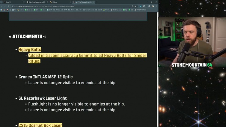 Attachment changes