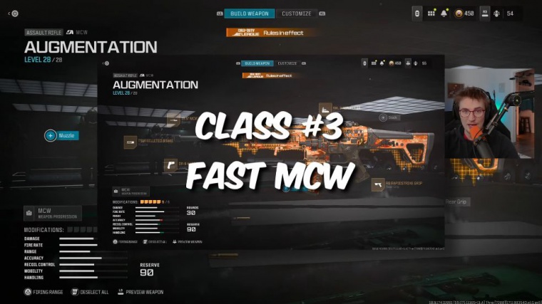 Mw3 ranked play mcw class setup 2