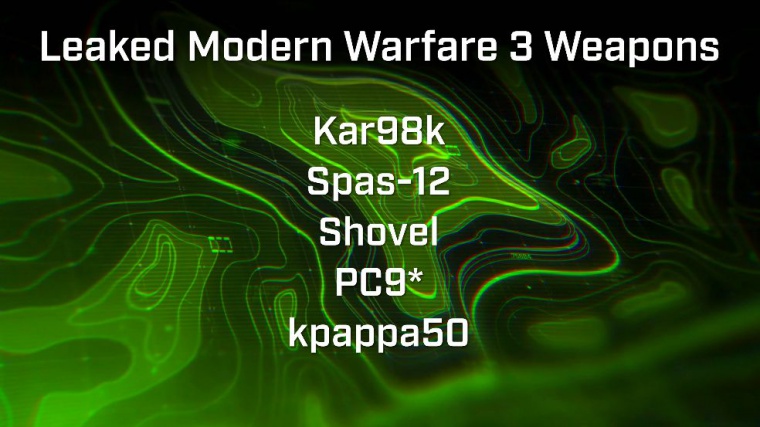 The kar98k & spas-12 returning to modern warfare 3