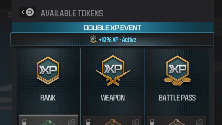 The limited time double xp event in modern warfare 3