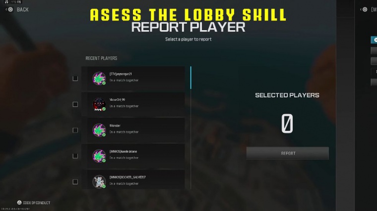 Assess lobby skill