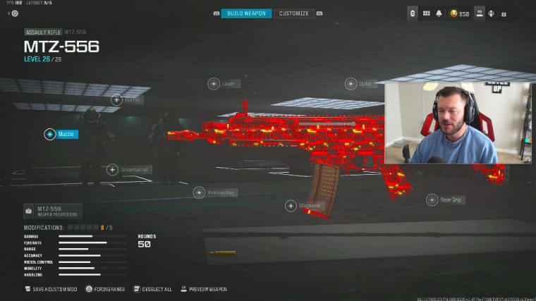 Mtz 556 mw3 class setup