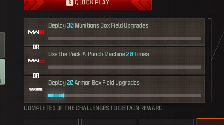 Double weapon xp token challenge guide