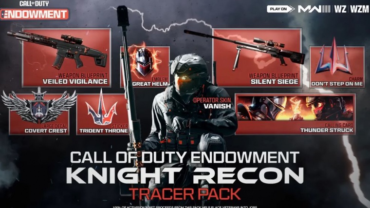 Cod endowment knight recon tracer pack showcase