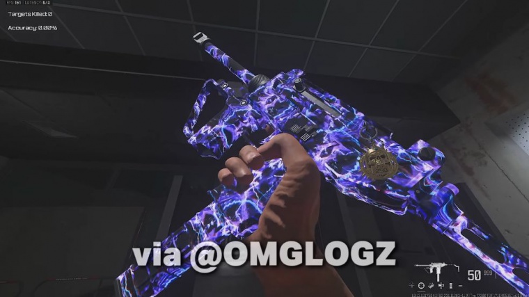 Animated lightning camo in season 4 early gameplay